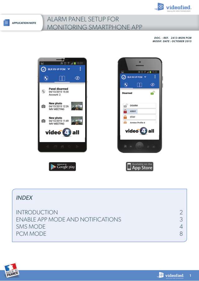 Page 1 of EN - APP - MON PCM - NOTE