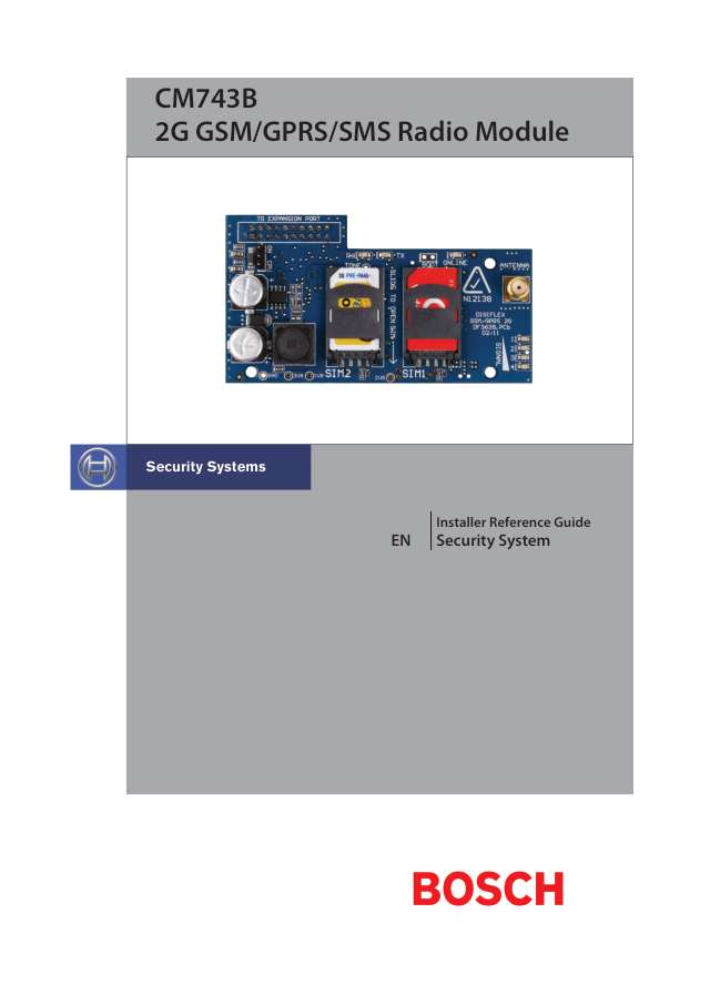 Page 1 of CM743B GPRS Board