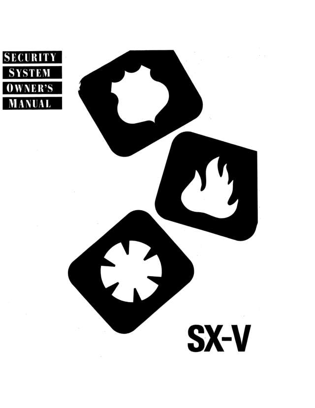Page 1 of ITI SX-V Owner's Manual
